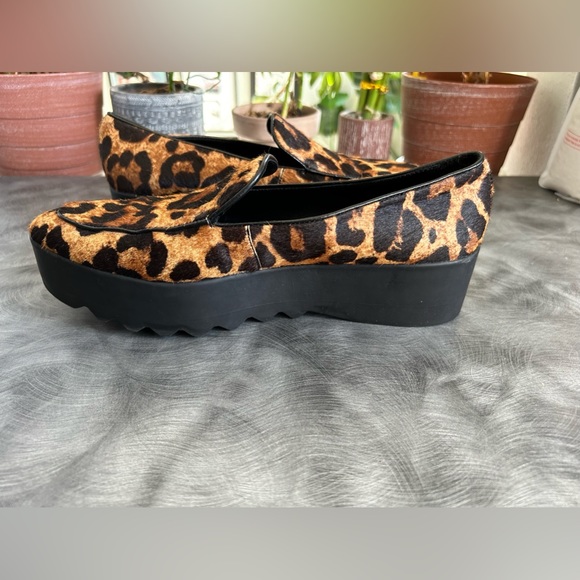 Like New - Donna Karan Leopard Loafers - Picture 2 of 4